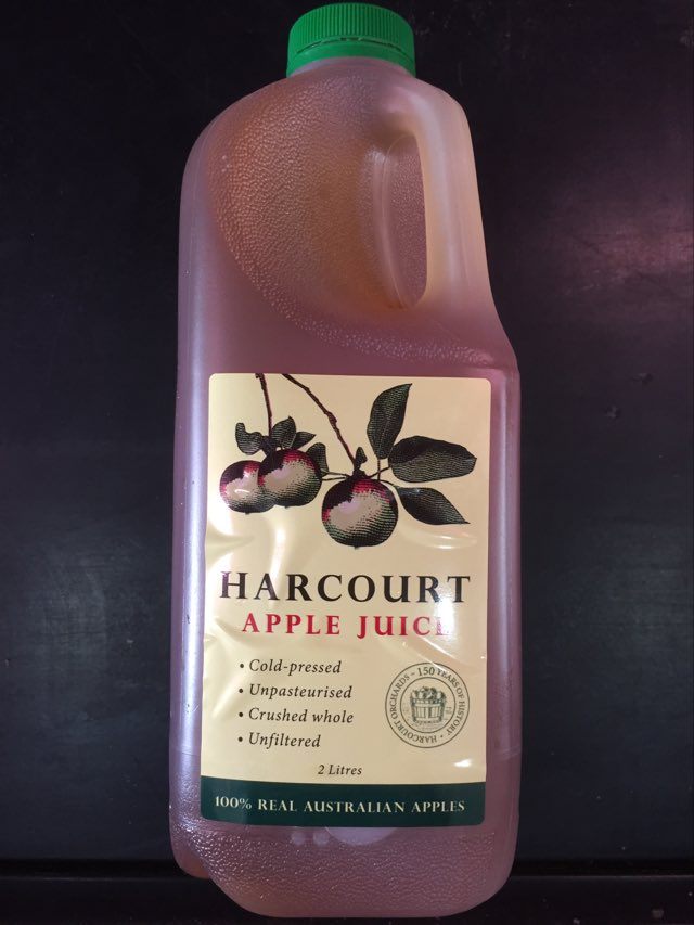 HARCOURT APPLE JUICE 2L